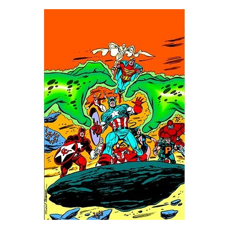 CMH 102: LOS VENGADORES: LA LINEA A CRUZAR