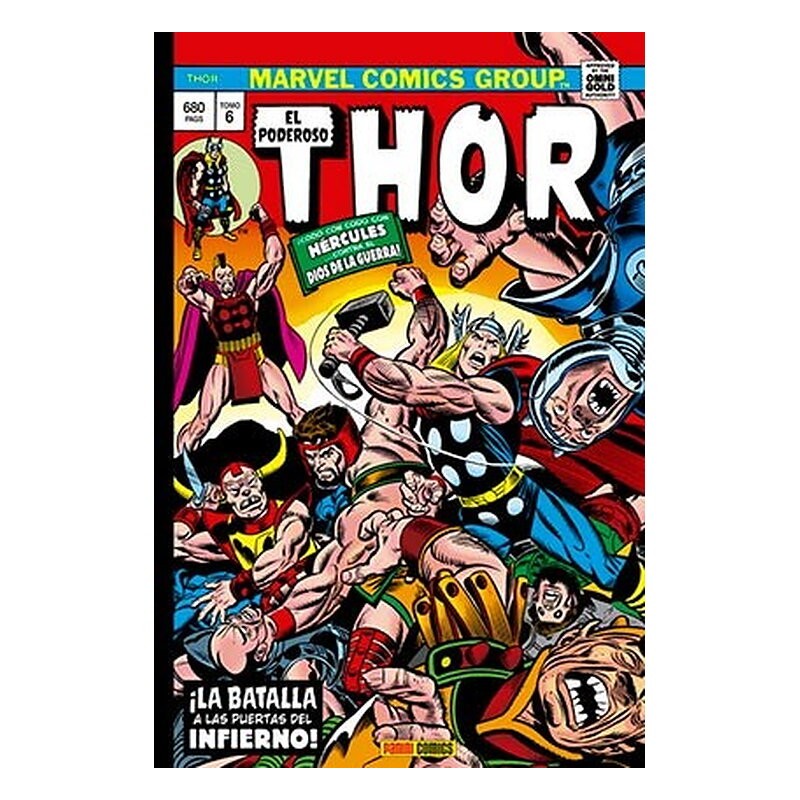 EL PODEROSO THOR 06: ¡LA BATALLA A LAS PUERTAS DEL INFIERNO! (MARVEL GOLD)