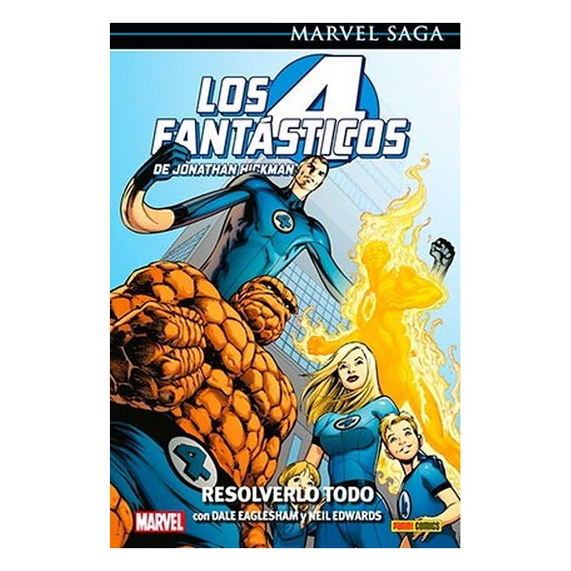 LOS 4 FANTASTICOS DE JONATHAN HICKMAN 02: RESOLVERLO TODO (MARVEL SAGA 92)