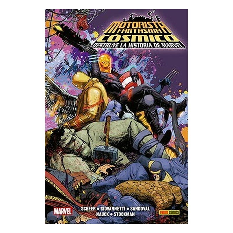 MOTORISTA FANTASMA COSMICO DESTRUYE LA HISTORIA DE MARVEL