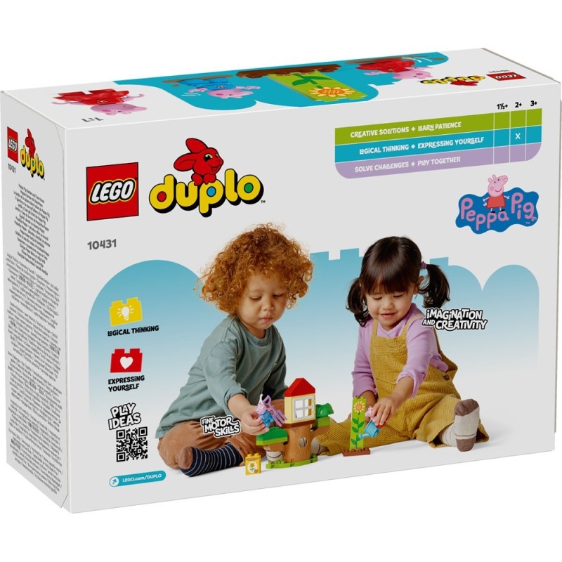 LEGO-10431 Jardín y Casa del Árbol de Peppa Pig