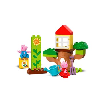 LEGO-10431 Jardín y Casa del Árbol de Peppa Pig