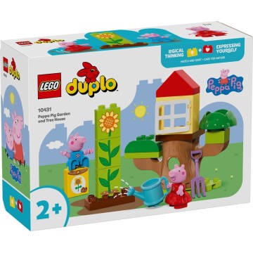 LEGO-10431 Jardín y Casa del Árbol de Peppa Pig