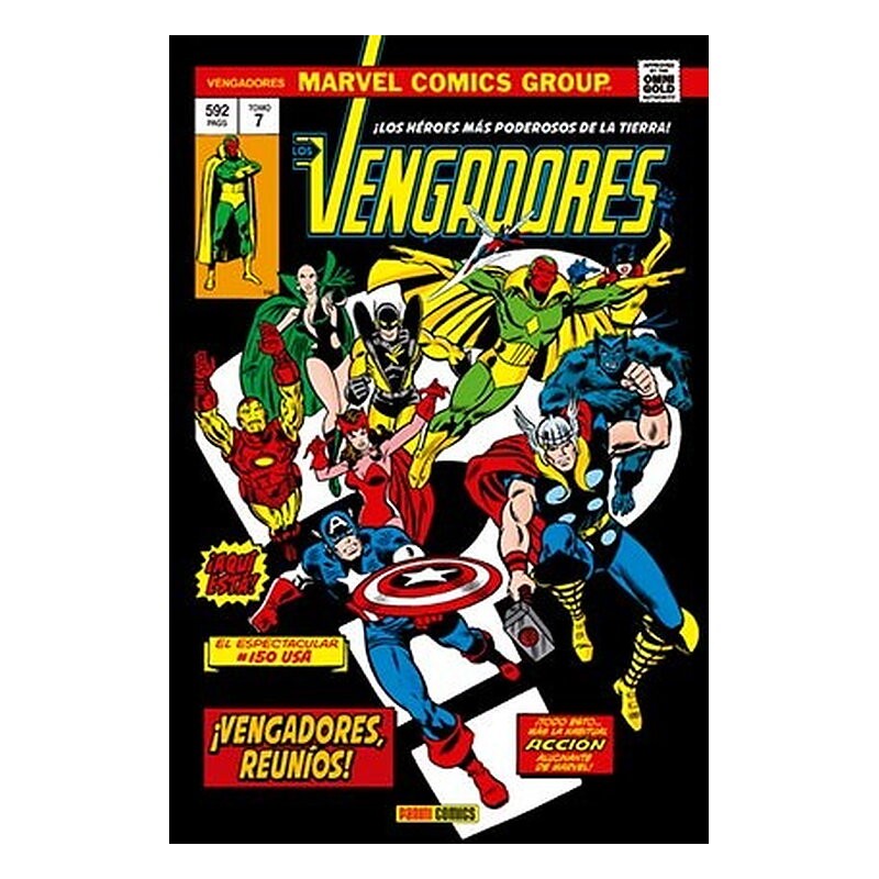 LOS VENGADORES 07. ¡VENGADORES REUNIOS! (MARVEL GOLD)