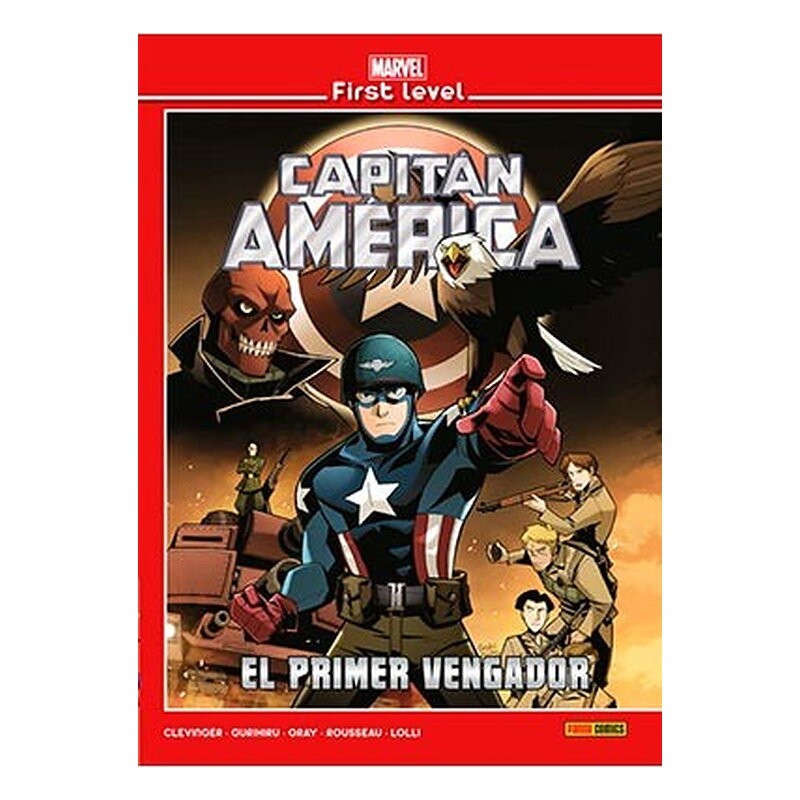 MARVEL FIRST LEVEL 07. CAPITAN AMERICA: EL PRIMER VENGADOR