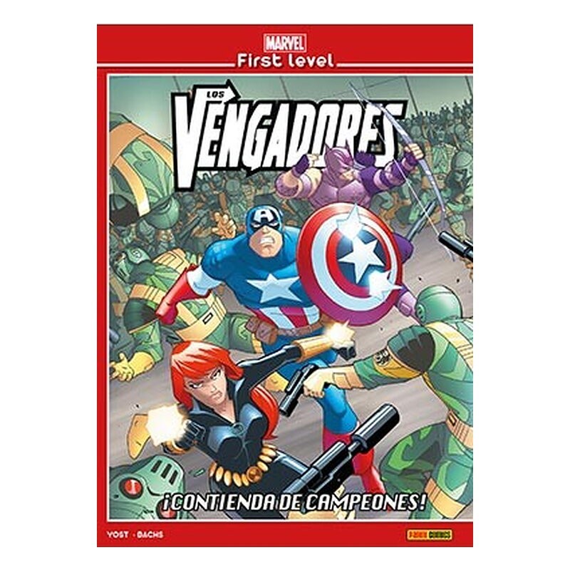 MARVEL FIRST LEVEL 06. LOS VENGADORES ¡CONTIENDA DE CAMPEONES!