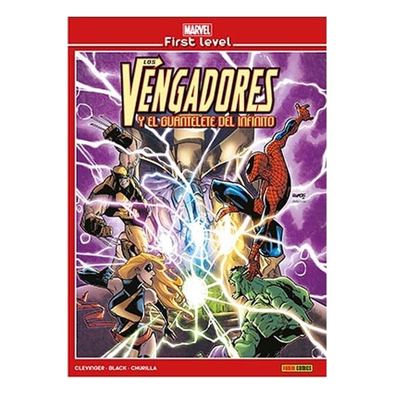 MARVEL FIRST LEVEL 01. LOS VENGADORES Y EL GUANTELETE DEL INFINITO