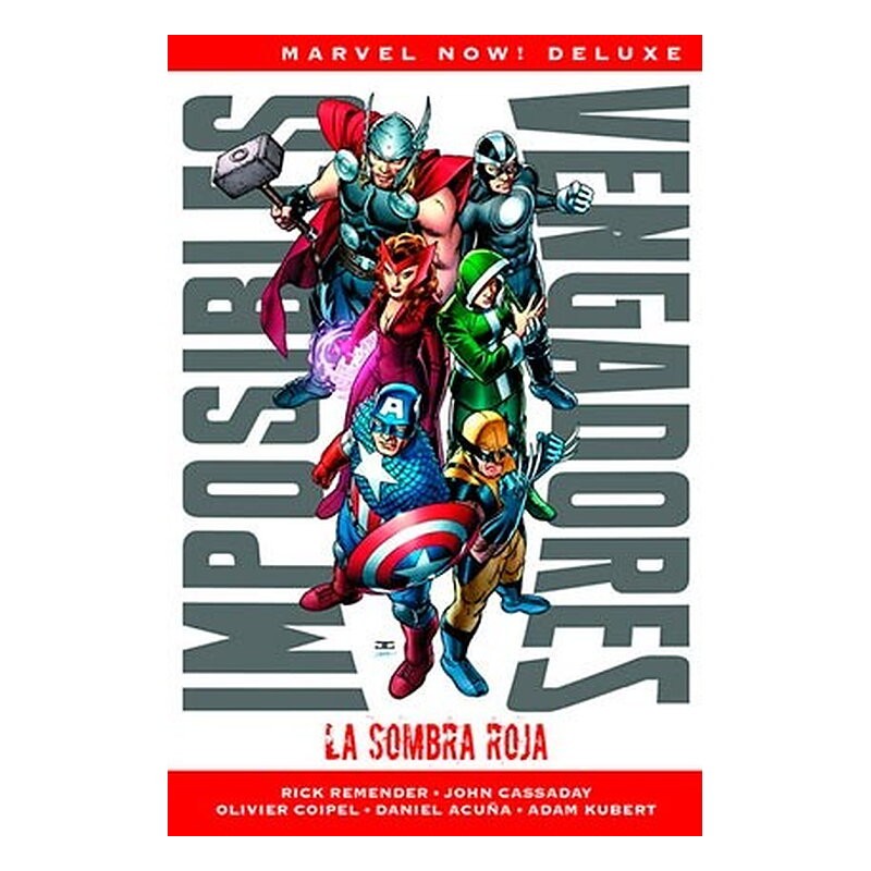 IMPOSIBLES VENGADORES 1. LA SOMBRA ROJA (MARVEL NOW! DELUXE)