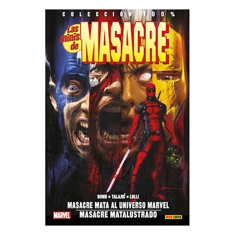 LAS MINIS DE MASACRE 02: MASACRE MATA AL UNIVERSO MARVEL / MASACRE MATALUSTRADO