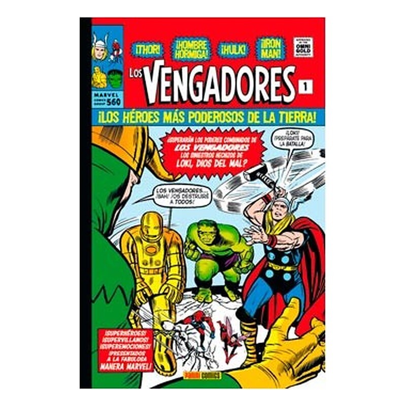 LOS VENGADORES 01. LA LLEGADA DE LOS VENGADORES (MARVEL GOLD)