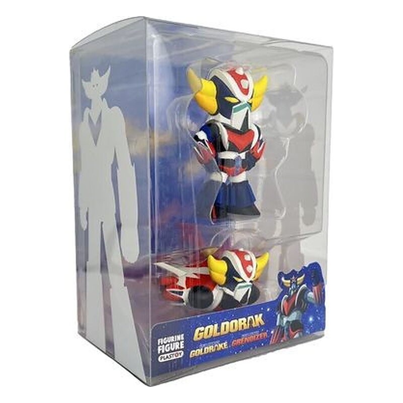 GOLDORAK SPAZER & GOLDORAK GRENDIZER STANDING SET 2 FIGURA 6/5 CM GOLDORAK RE-RUN