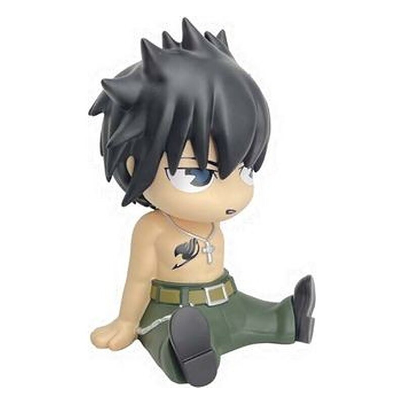 GREY HUCHA 18 CM FAIRY TAIL TIRELIRE PLASTOY