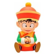 GOHAN SENTADO MINI HUCHA 13,5 CM PVC DRAGON BALL