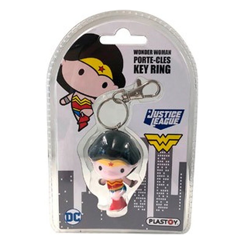 WONDER WOMAN CHIBI LLAVERO PVC 5 CM JUSTICE LEAGUE DC COMICS NEW PACKAGING