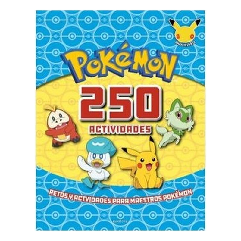 POKEMON. ACTIVIDADES- 250 ACTIVIDADES