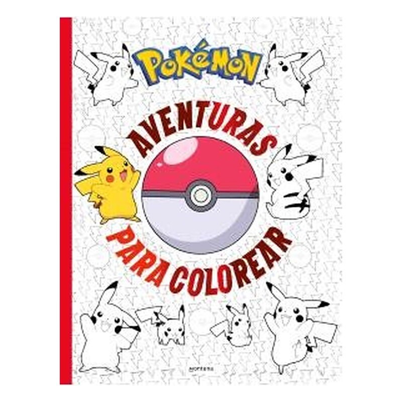 POKEMON. AVENTURAS PARA COLOREAR