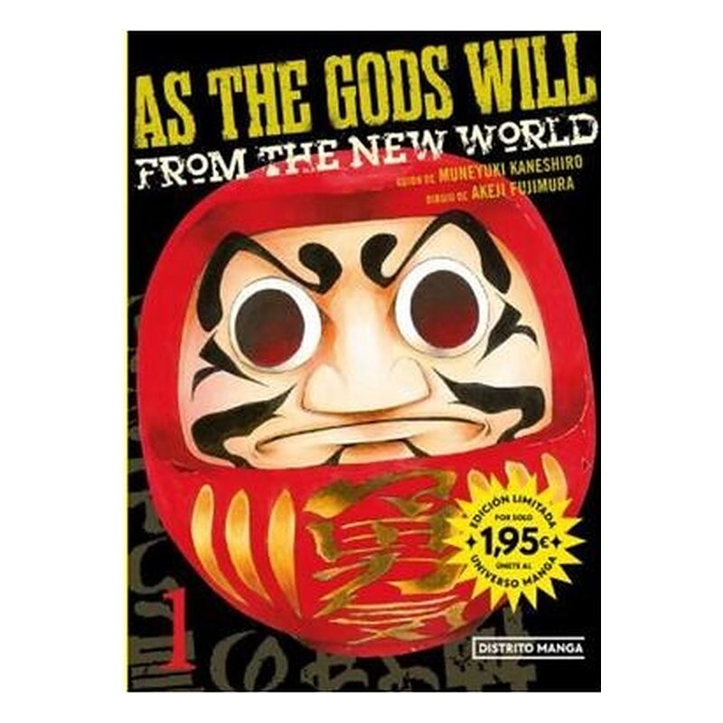 AS THE GODS WILL 01 EDICION LIMITADA A 1,95 €