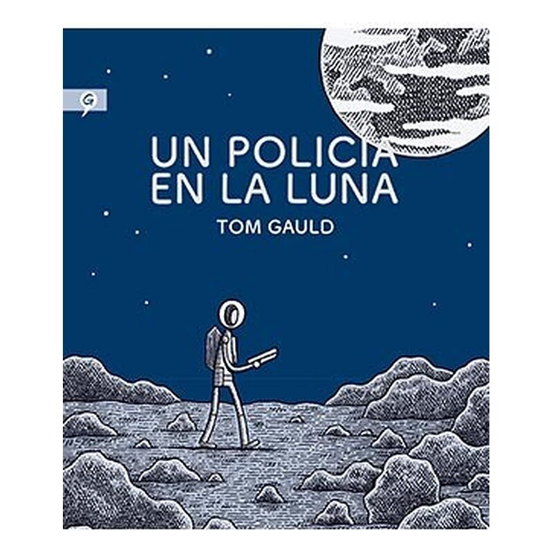 UN POLICIA EN LA LUNA