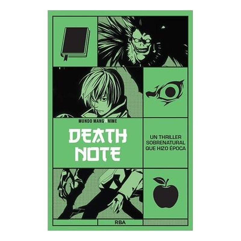 MANGANIME 12. DEATH NOTE. UN TRILLER SOBRENATURAL QUE HIZO EPOCA