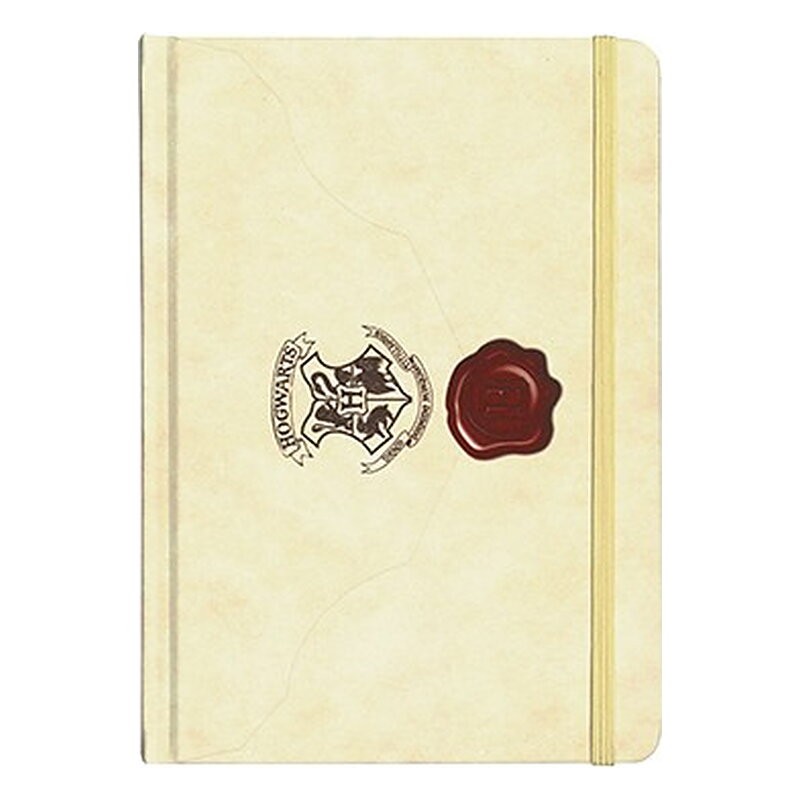 CARTA HOGWARTS CUADERNO TAPA DURA HARRY POTTER