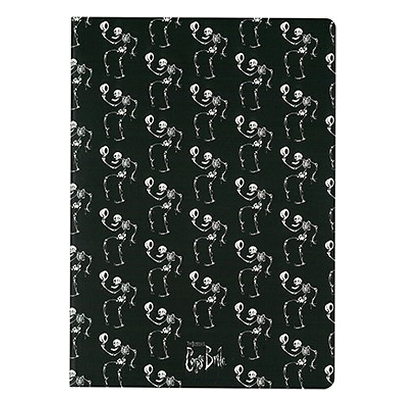 PAUTA SKELETON CUADERNO TAPA BLANDA LA NOVIA CADAVER