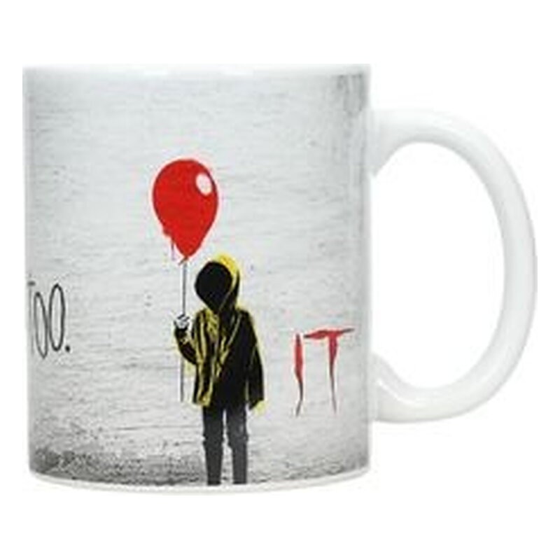 YOU'LL FLOAT TOO IT TAZA CERÁMICA IT