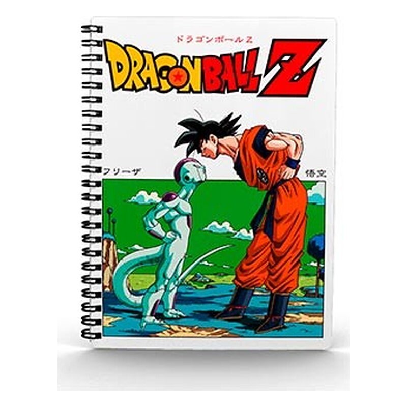 LIBRETA EFECTO 3D FREEZER VS GOKU DRAGON BALL Z