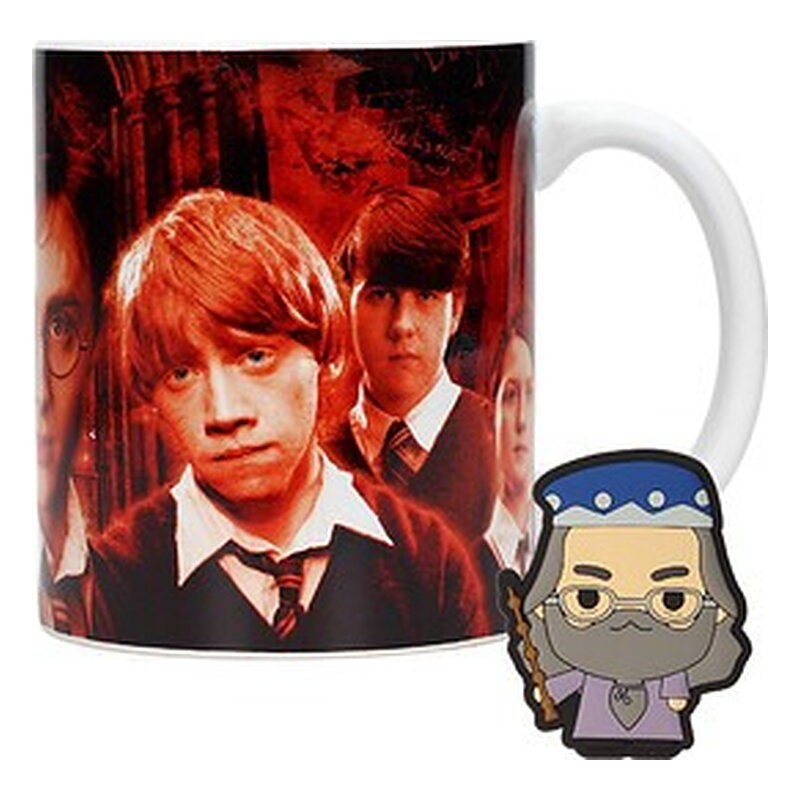 EJERCITO DUMBLEDORE TAZA CERÁMICA + REGALO IMAN DE RELIEVE HARRY POTTER