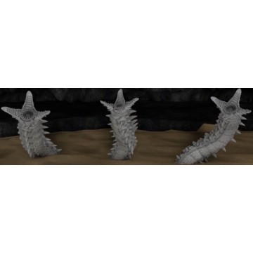 Pack 3 Gusanos Gigantes - The Path Of The Adventurers