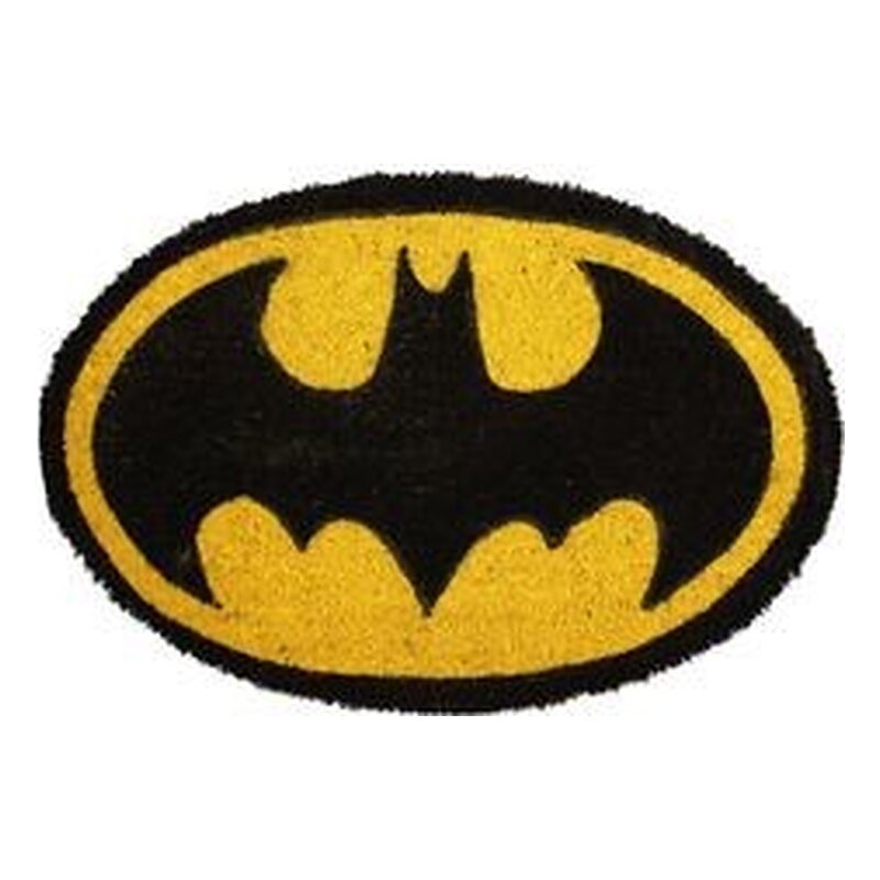 BATMAN LOGO FELPUDO 60x40 cm OVALADO DC UNIVERSE