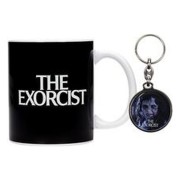 POSTER EL EXORCISTA TAZA CERÁMICA Y LLAVERO THE EXORCIST