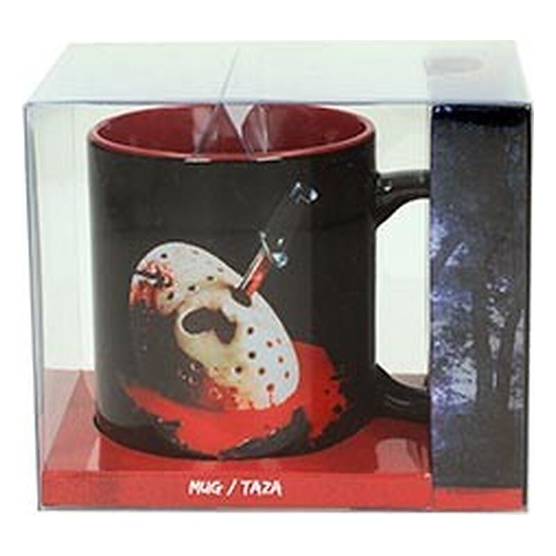 POSTER MÁSCARA TAZA CERÁMICA FRIDAY THE 13TH
