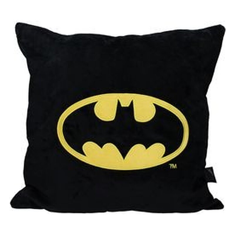 BATMAN LOGO COJIN 45x45 cm ENVASADO AL VACÍO DC UNIVERSE