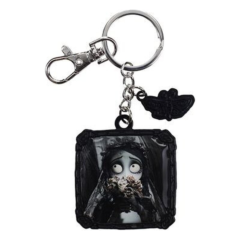 FLORES LLAVERO METALICO CORPSE BRIDE