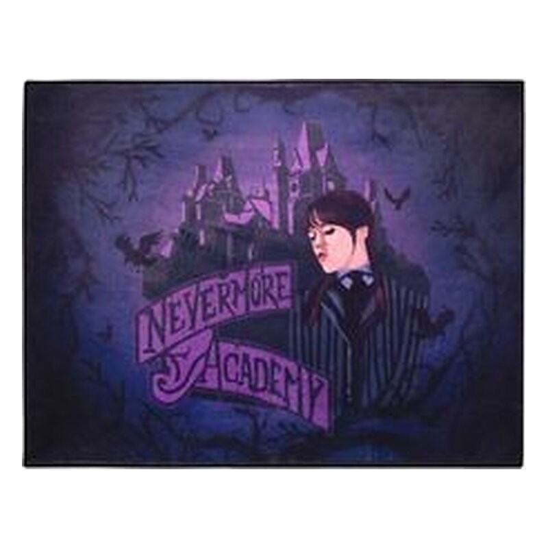 NEVERMORE ACADEMY ALFOMBRA INTERIOR 80x60 cm WEDNESDAY
