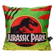 JURASSIC PARK LOGO COCHE COJIN 45x45 cm ENVASADO AL VACÍO JURASSIC PARK