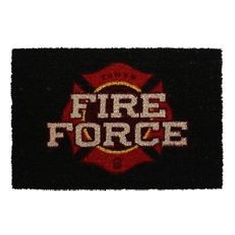 FIRE FORCE LOGO FELPUDO 60x40 CM FIRE FORCE