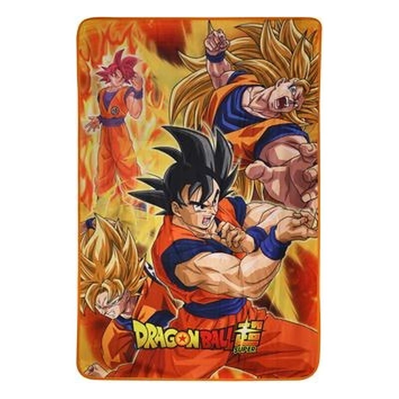 BATTLE OF GODS GOKU STATES (DB SUPER) MANTA POLAR 100x150 cm DRAGON BALL