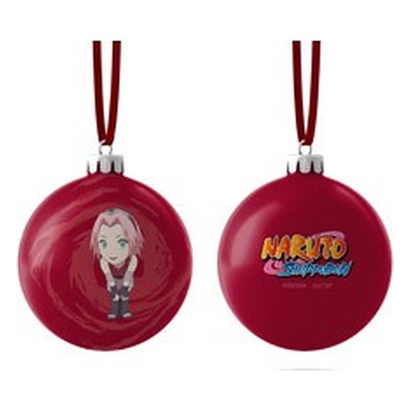 SAKURA CHIBI BOLA NAVIDAD NARUTO