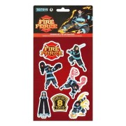 FIRE FORCE SET PEGATINAS FIRE FORCE