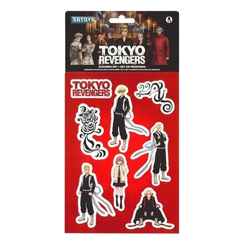 TOKYO REVENGERS SET PEGATINAS TOKYO REVENGERS
