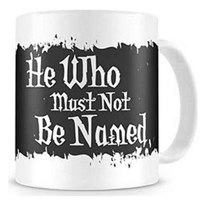 QUIEN NO DEBE SER NOMBRADO TAZA CERÁMICA HARRY POTTER
