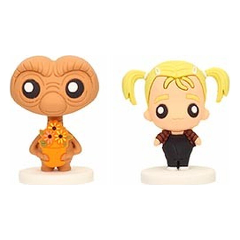 E.T. PLANTA Y GERTIE SET 2 FIGURAS GOMA POKIS E.T. THE EXTRA-TERRESTRIAL