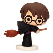 HARRY POTTER NIMBUS CAPA NEGRA MINI FIGURA GOMA HARRY POTTER