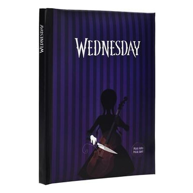 CLASSIC LIBRETA CON LUZ WEDNESDAY