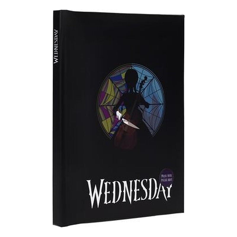 ROSETON LIBRETA CON LUZ WEDNESDAY