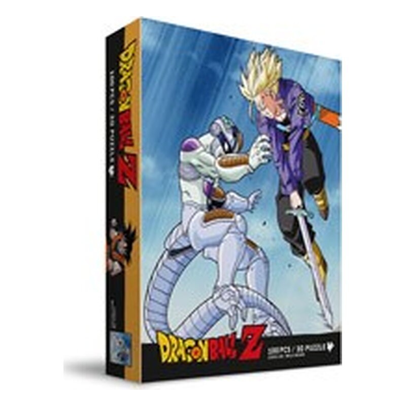 TRUNKS VS FRIEZA PUZLE 100 EFECTO 3D DRAGON BALL