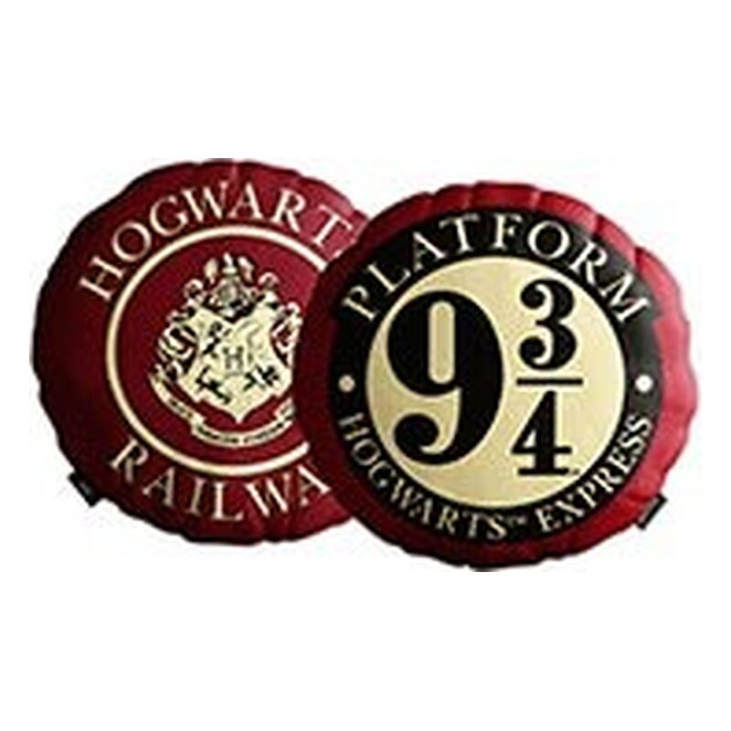 9 3/4 COJIN REDONDO 45 cm ENVASADO AL VACÍO HARRY POTTER
