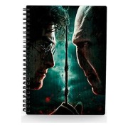 HARRY VS. VOLDEMORT LIBRETA ESPIRAL EFECTO 3D A5 HARRY POTTER