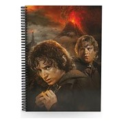 FRODO Y SAM LIBRETA ESPIRAL EFECTO 3D A5 THE LORD OF THE RINGS